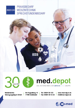 Katalog für Praxisbedarf und Medizintechnik