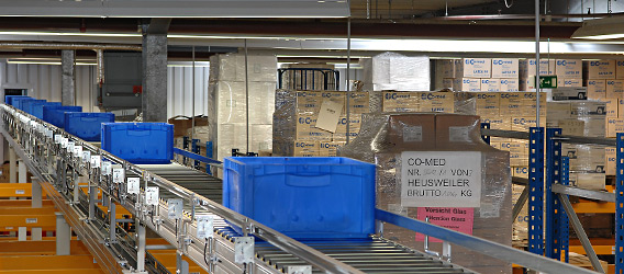 Zentrallager der Co-med
